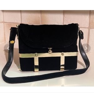 Vintage Black Velvet Delicato by Markay Handbag